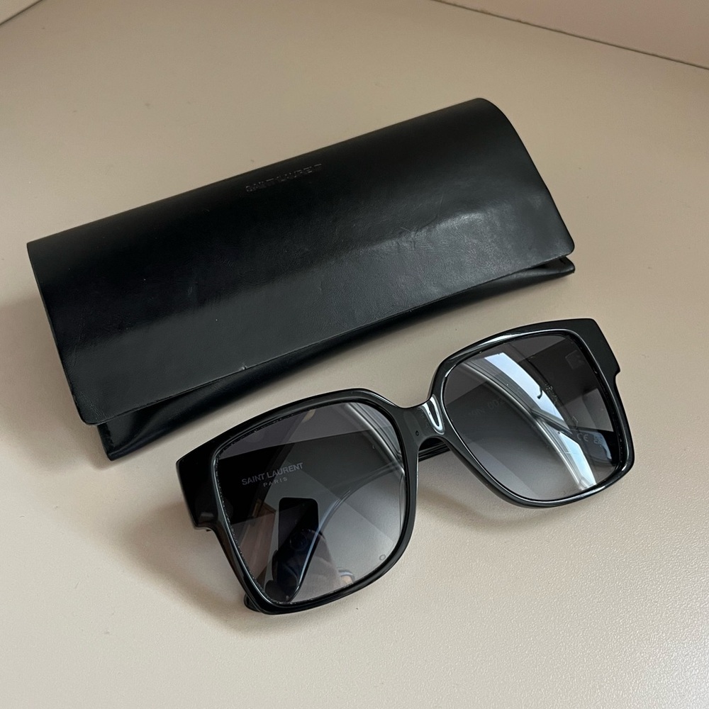 Yves Saint Laurent black sunglasses